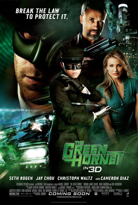 The Green Hornet Final One Sheet Movie Poster