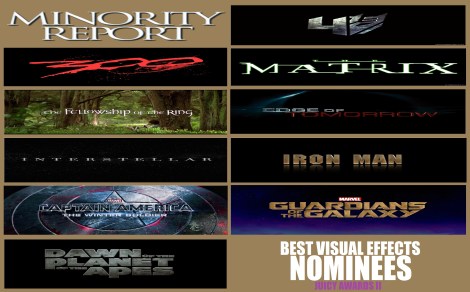 best visual effects nominees