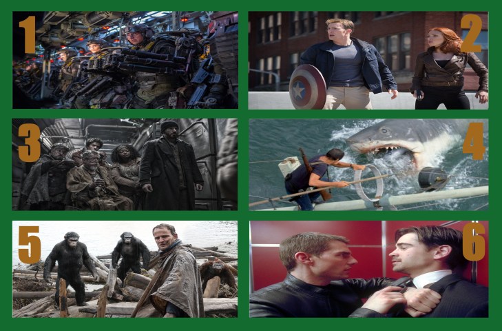 most thrilling movie nominees