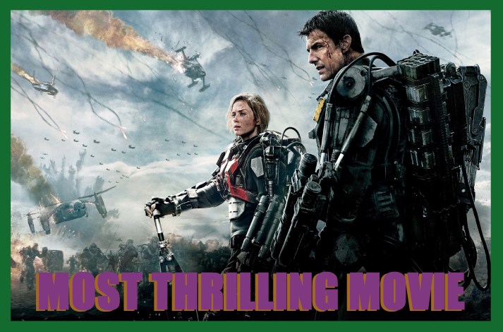 most thrilling movie winner