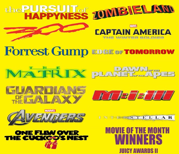 movie of the month winners 2