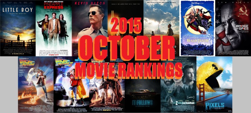 october movie rankings