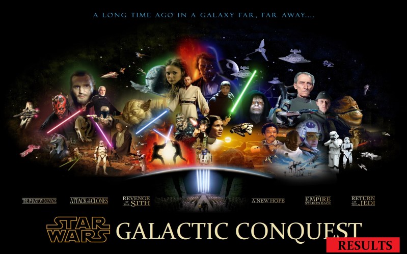 star wars galactic conquest results