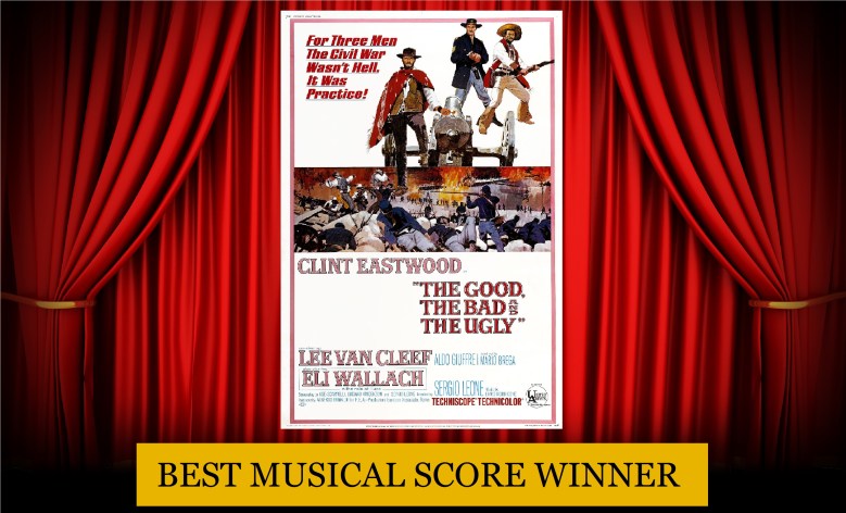 best musical score winner