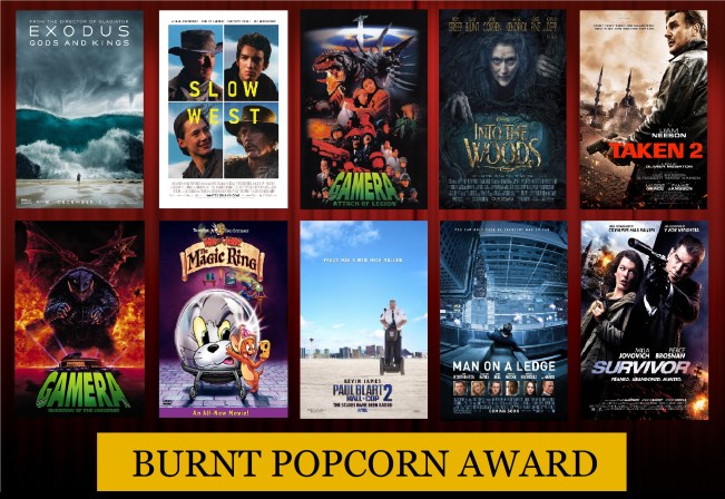 burnt popcorn award nominees