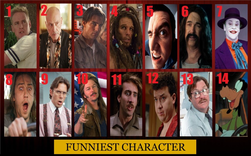 funniest character nominees
