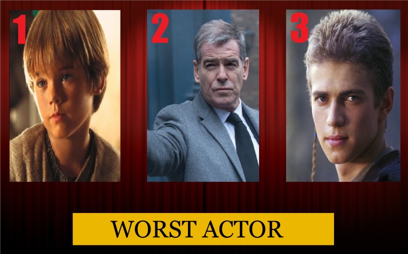 worst actor nominees