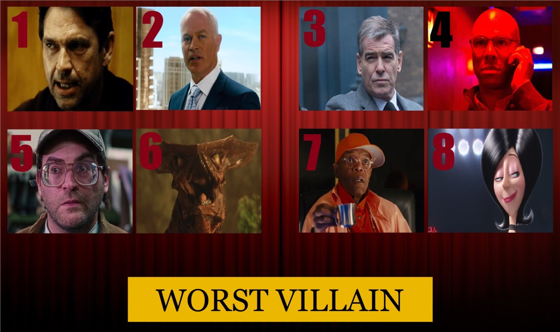 worst villian nominees