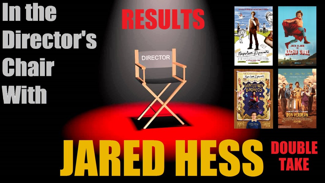 in the director's chair jared hess results