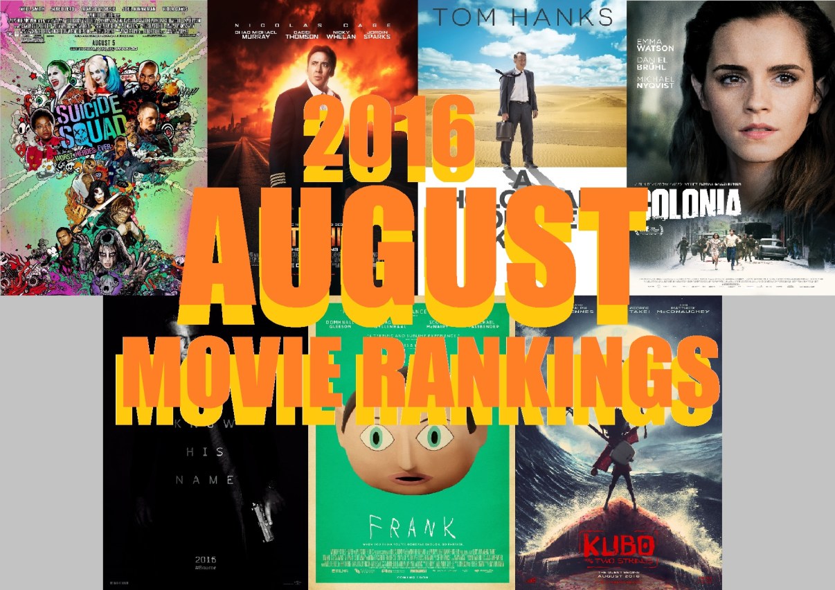 august movie rankings
