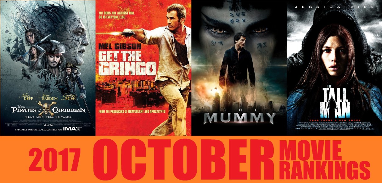 october movie rankings